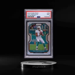 2020 Panini Prizm Silver Tua Tagovailoa ROOKIE #339 PSA 9 MINT