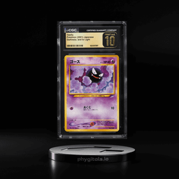 2001 Pokemon Japanese Darkness And To Light Gastly #92 CGC 10 PRISTINE