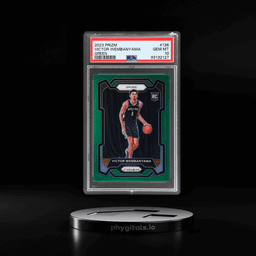 2023 Panini Prizm Green Prizm Victor Wembanyama #136 PSA 10