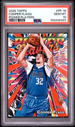 2025 Topps Power Player #PP-16 Cooper Flagg PSA 10