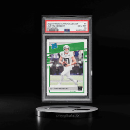 2020 Panini Chronicles Draft Picks Donruss Justin Herbert ROOKIE #4 PSA 10 GEM MINT
