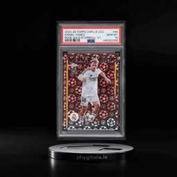2024 Topps Chrome Logofractor UEFA CC Rose Gold Starball Daniel Yanez 1/1 #66 PSA 10 GEM MINT