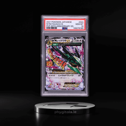 2021 Pokemon Japanese Sword & Shield 25th Anniversary Promo Holo M Rayquaza EX #24 PSA 10 GEM