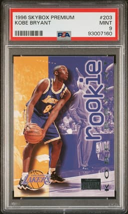 1996 Skybox Premium #203 Kobe Bryant PSA 9