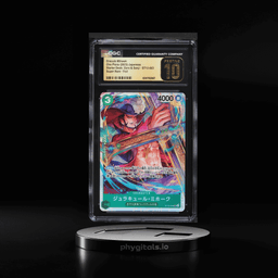 2023 One Piece Japanese Zoro & Sanji Foil SR Dracule Mihawk #ST12-003 CGC 10 PRISTINE
