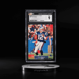 2002 Leaf Rookies & Stars Tom Brady #57 CGC 9 MINT