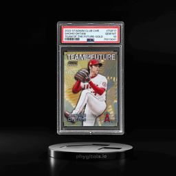 2022 Stadium Club Chrome Team of the Future Gold Refractors Shohei Ohtani #TOF17 25/50 PSA 10