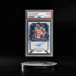 2020 Panini Prizm Signatures Silver Prizm Stephen Curry #SI-SCU PSA 10