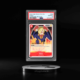 2022 One Piece Straw Hat Crew Super Prerelease Sanji #ST01-004 PSA 10