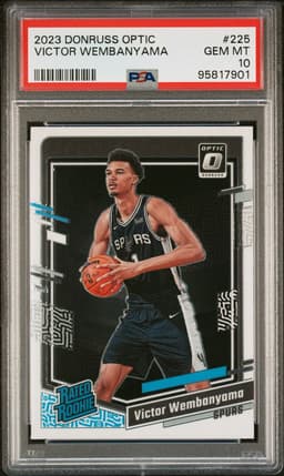 2023 Panini Donruss Optic #225 Victor Wembanyama PSA 10