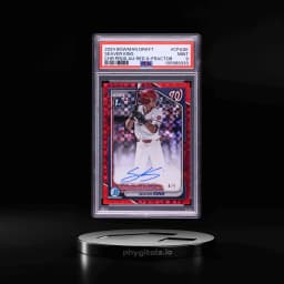 2024 Bowman Chrome Draft Red Xfractor Seaver King PROSPECT AUTO /5 #CPASK PSA 9 MINT