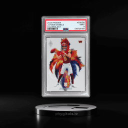 2024 Panini Phoenix Color Blast Jayden Daniels #CB-JDS PSA 9