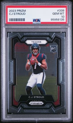 2023 C. J. Stroud #339 Prizm PSA 10.0