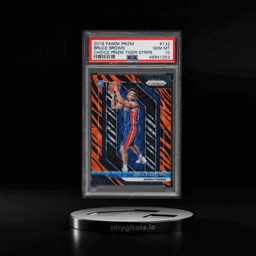 2018 Panini Prizm Choice Tiger Stripe Prizms Bruce Brown ROOKIE #132 PSA 10 GEM