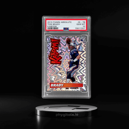 2019 Absolute Kaboom! Tom Brady #K-TB PSA 10