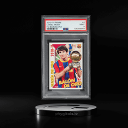 2010 Panini FC Barcelona Lionel Messi #4 PSA 9 MINT