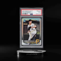 2025 Bowman Chrome Draft Refractor Seth Hernandez PROSPECT #BDC-25 PSA 9 MINT