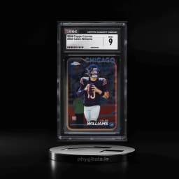 2024 Topps Chrome Caleb Williams ROOKIE #202 CGC 9 MINT