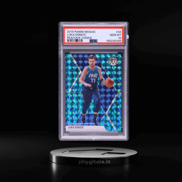 2019 Panini Mosaic Peacock Choice Luka Doncic #44 PSA 10 GEM MINT