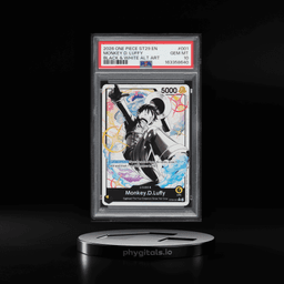 2026 One Piece Starter Deck Egghead Black & White Alt Art Monkey D. Luffy L #ST29-001 PSA 10
