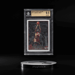 2003 Topps Chrome LeBron James ROOKIE #111 BGS 9.5 GEM MINT
