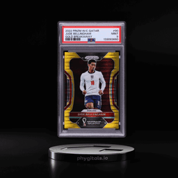 2022 Panini Prizm World Cup Qatar Gold Breakaway Jude Bellingham /10 #90 PSA 9 MINT