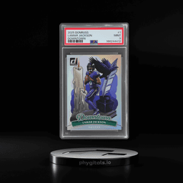 2025 Panini Donruss Downtown Lamar Jackson #1 PSA 9