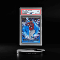 2025 Topps Pristine Precisionaries Blue Refractor Ketel Marte #PR-15 6/75 PSA 9