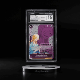 2026 One Piece Tournament Promo Winner Pack Volume 1 Vinsmoke Sora #OP12-062 CGC 10 GEM MINT