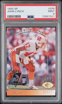 1993 SP #259 John Lynch PSA 9