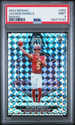2024 Jayden Daniels #302 Mosaic PSA 9.0