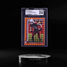 2025 Topps Chrome Orange Geometric Refractor Trey McBride /25 #4 CGC AUTH
