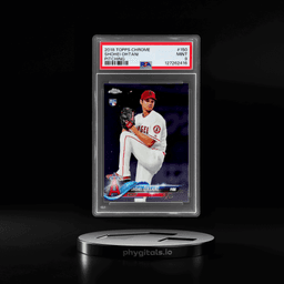 2018 Topps Chrome Pitching Shohei Ohtani #150 PSA 9