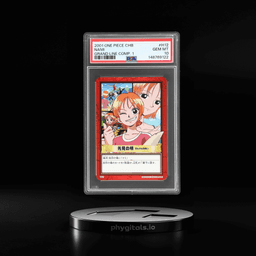 2001 One Piece Carddass Hyper Battle Grand Line Compilation 1 Nami #H12 PSA 10