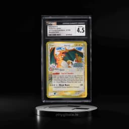 2006 Pokemon EX Crystal Guardians Reverse Holo Charizard #4 CGC 4.5 VGEX+
