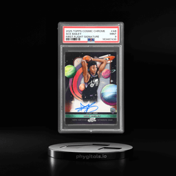 2025 Topps Cosmic Chrome First Flight Signature Ace Bailey #FF-AB PSA 9