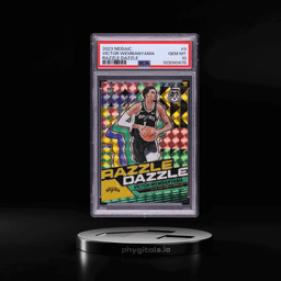 2023 Panini Mosaic Razzle Dazzle Victor Wembanyama ROOKIE #9 PSA 10 GEM MINT