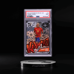 2025 Donruss Road To FIFA World Cup '26 Kaboom Lamine Yamal #12 PSA 9 MINT