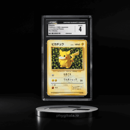 1996 Pokemon Japanese Unnumbered Promo Pikachu #25 CGC 4 VGEX
