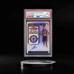 2019 Panini Contenders Two Hands On Ball Finals Ticket Kz Okpala ROOKIE AUTO /49 #121 PSA 9
