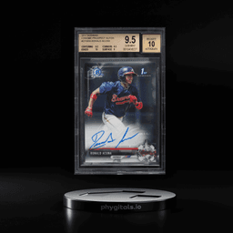 2017 Bowman Chrome Ronald Acuna Jr. PROSPECT AUTO #CPA-RA BGS 9.5 GEM MINT