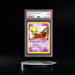 2000 Pokemon Team Rocket 1st Edition Abra #49 PSA 9