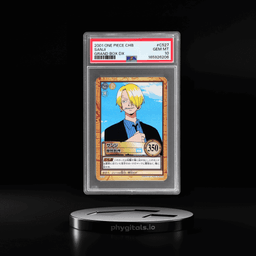 2001 One Piece Carddass Hyper Battle Japanese Grand Box Dx Sanji #C527 PSA 10