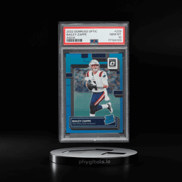 2022 Donruss Optic Aqua Bailey Zappe ROOKIE /299 #229 PSA 10 GEM MINT