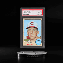 1968 Topps Tommy Helms #405 PSA 8