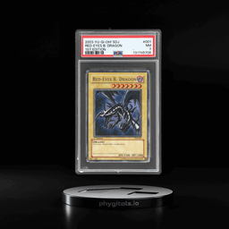 2003 Yu Gi Oh Starter Deck Joey 1st Edition Red Eyes Black Dragon #SDJ001 PSA 7