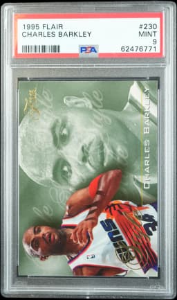 1995 Charles Barkley #230 Flair PSA 9.0