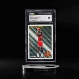 1993 Fleer League Leader Michael Jordan #224 CGC 9 MINT