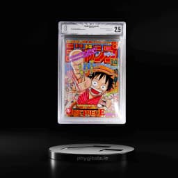 1997 Weekly Shonen Jump Japanese One Piece #34 Monkey D. Luffy BGS 2.5