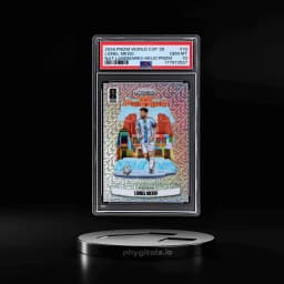 2026 Panini Prizm World Cup National Landmarks Mojo Prizm Lionel Messi #10 PSA 10